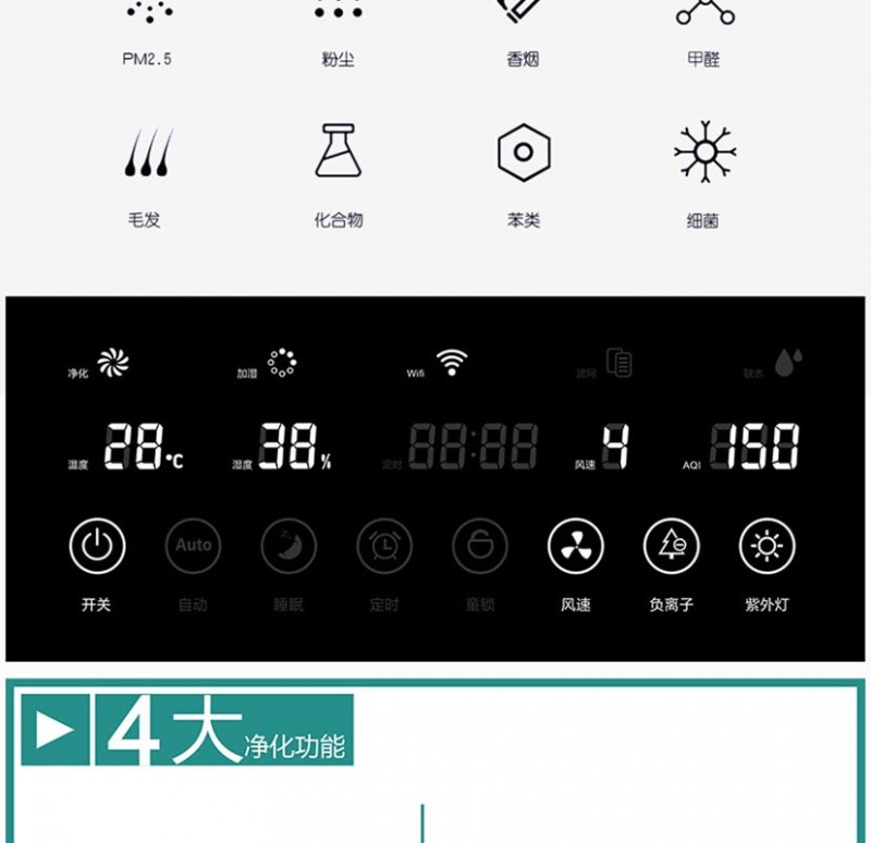 KJ400G H8300空气净化器20